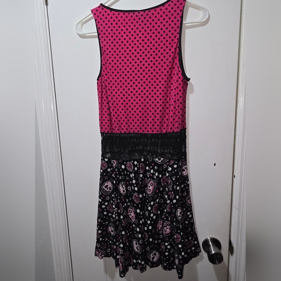 Too Fast Day Of The Dead Kitty Dress XL - Picture 5 of 5